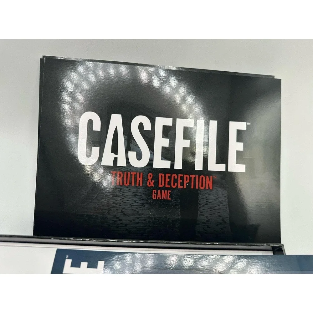CASEFILE (top podcast) -- Truth & Deception Clue-Style Game